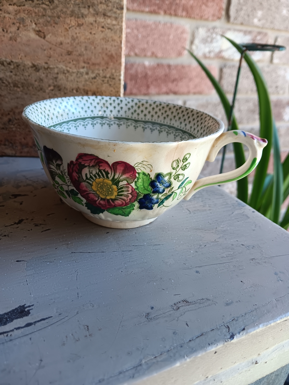 Vintage Mason’s Ironstone - Paynsley Floral Teacup Rare